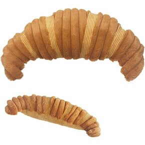 Pet Lou Croissant Dog Toy, 22-Inch, Brown in Kuwait