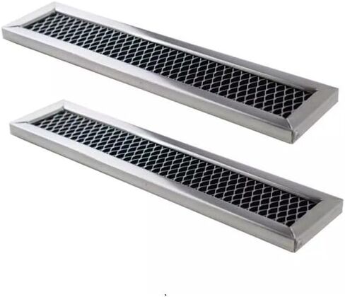 2 قطعة لجنرال إلكتريك JVM3160RF1SS JVM3160RF6SS JPVM9005SJ5SS VM3160EF2ES JVM3160EF3ES JVM3160EF4ES JVM3160EF5ES JVM3160RF2SS JVM3160RF3SS JVM3160RF4SS JVM3160RF5SS JNM3161MF1SA فلتر فحم الميكروويف in Kuwait