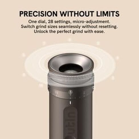 OutIn Mino with Fino, Portable Electric Espresso Machine with Portable Electric Coffee Grinder (Brown & Brown) in Kuwait