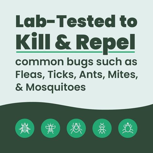 حزمة عائلة Cedarcide الأصلية وTickshield | بخاخ مضاد للحشرات بزيت الأرز وعشب الليمون الطبيعي | صديق للبيئة، وآمن للعائلة، وطارد للبراغيث والقراد | عبوة من 4 قطع سبريتزر بحجم 1 أونصة in Kuwait
