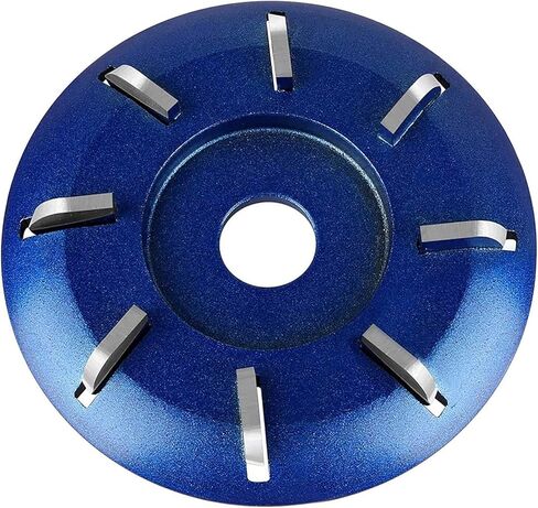 Hoof Trimming Disc for Angle Grinder – 6/8 Teeth Tungsten Steel Hoof Cutter, Professional Premium Electric Hoof Repair Tool for Horses Goats Cattle, Wood Carve & Farm Workshop (Blue Eight) in Kuwait