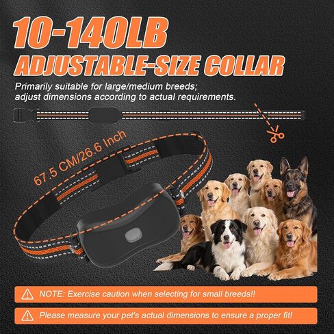 2026 Updated Shock Collar for Dogs with Remote 4500ft, Bark & Training Collar for Medium & Large Dogs, Rechargeable Waterproof Electric Collar with 4 Modes Vibration Beep Shock & LED Light in Kuwait