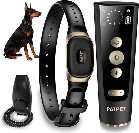 Dog Training Collar with Clicker - 4200Ft E Collar for Dogs Training IPX7 Waterproof with 3 Training Modes, Dog Training Collar for Dogs(15-140 lbs) in Saudi Arabia