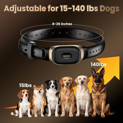 Dog Training Collar with Clicker - 4200Ft E Collar for Dogs Training IPX7 Waterproof with 3 Training Modes, Dog Training Collar for Dogs(15-140 lbs) in Saudi Arabia