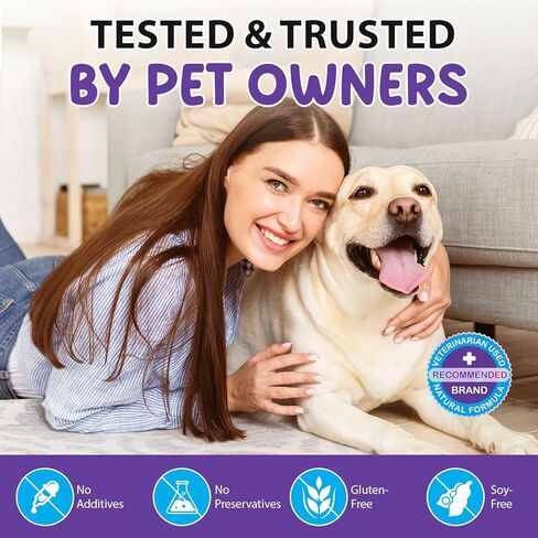 Melatonin for Dogs - Dog Melatonin for Calming and Anxiety, Liquid Sleep Aid Supplement, Deep Sleep for Dog in Kuwait