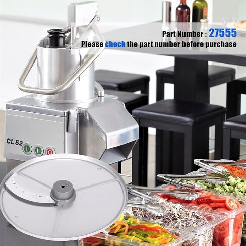 27555 لوحة تقطيع تناسب قطاعة الروبوت كوبيه R301، R2N، R201 R211 R401 R402 & CL20 CL30 CL40 | قرص تقطيع 5/64 بوصة (2 مم) in Kuwait
