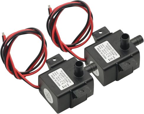 2Pcs DC 12V Mini Water Pump 3m 240L/H Ultra Quiet Brushless Motor For Submersible Pool Aquarium Water Pump Solar in Kuwait