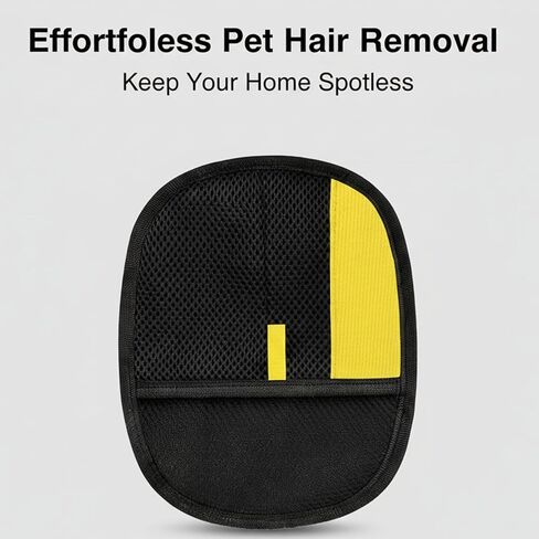 Remover Glove for Laundry & Furniture - Upgraded Reusable Electrostatic Magic Pet Hair Removal Glove, Cat & Dog Hair Remover Tool for Clothing, Couch, Carpet, Car Seat in Kuwait