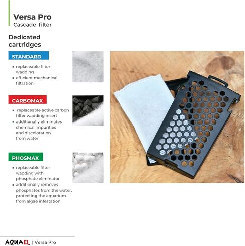 Aquael Versa Pro 80 Power Filter - Hang On Back Filter for Aquariums in Kuwait