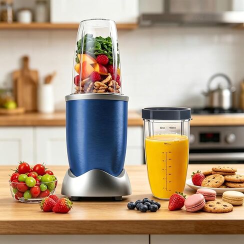 أكواب بديلة لقطع غيار Nutribullet، أكواب خلاط 32oz، أكواب بديلة للخلاط متوافقة مع NutriBullet 600w/900w in Kuwait