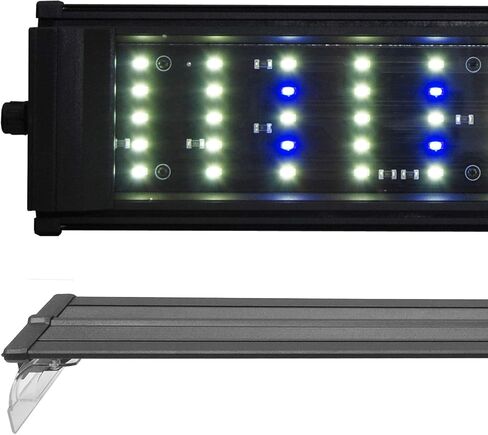 Beamswork DA 6500K 0.50W Series LED Pent Aquarium Light رمي نبات المياه العذبة (180 سم - 72 ") in Kuwait