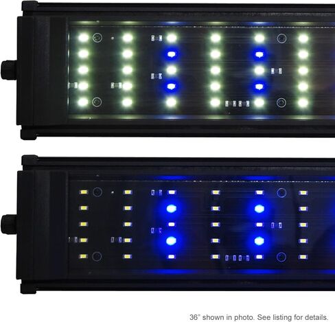 Beamswork DA 6500K 0.50W Series LED Pent Aquarium Light رمي نبات المياه العذبة (180 سم - 72 ") in Kuwait