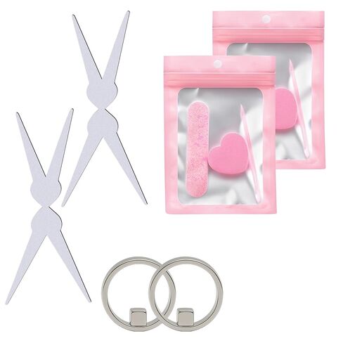 Ring-Shaped Cat Eye Nail Magnet Tool,Hollow Circular Wide Beam & French Y Shape Nail Magnet Set (Wide Beam,Heart,French),Portable Hollow Circular Cat Eye for Home DIY,Beginners & Nail Artists(2 Set) in Kuwait