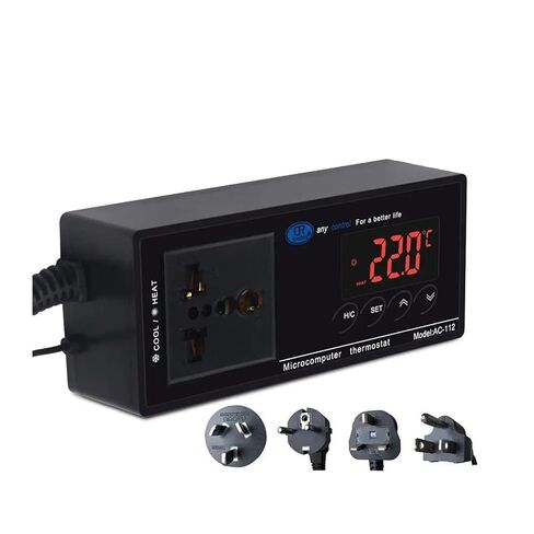 AC-112 Digital Waterproof Temperature Controller Microcomputer Thermostat for Aquarium Reptile Sensor(EU) in Kuwait