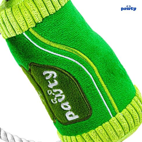 PAWTY Golf Bag Plush Dog Toy - Tug Rope & Squeaker Funny Interactive Golf-Themed Gift Dog Toy for Small & Medium Dogs, Durable Plush - Tug, Fetch & Chew Play in Kuwait