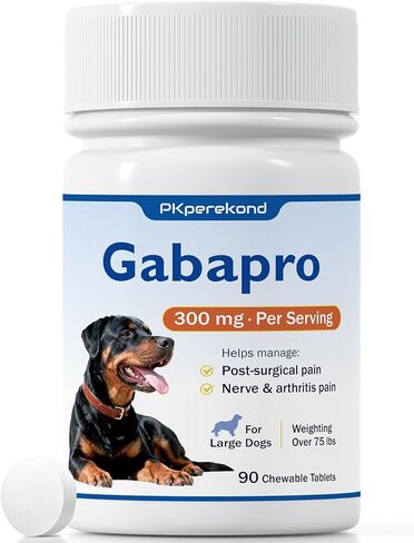 for Large Dogs, 300mg, Hip and Joint Support, Arthritis Comfort for Senior Dogs, Over 75 lbs, 90 Tablets in Kuwait