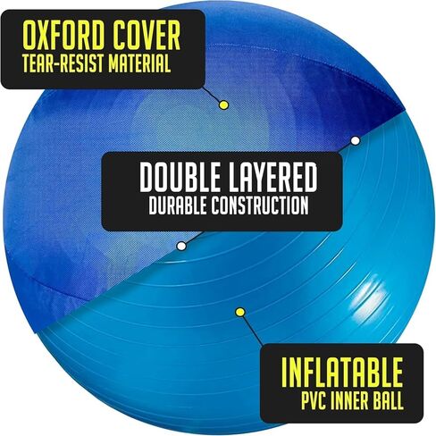 Giant Pet Play Ball Herding Ball for Dogs, 24" (2026 Edition) Includes Durable Cover and Inflation Pump in Kuwait