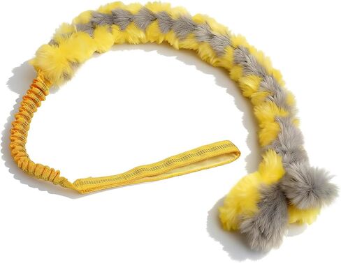 Dog Tug Toys, Bungee Tug of War Dog Rope Toys, Soft Chew Toy for Medium and Small Dogs, Interactive Rope Toys for Puppy Teeth Cleaning in Kuwait