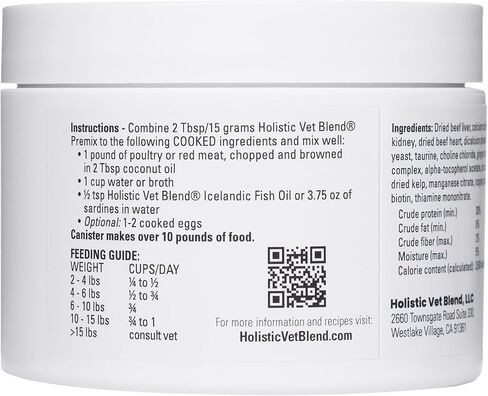 Holistic Vet Blend Feline Premix in Kuwait