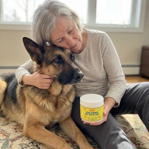 Zoomies Hip & Joint Supplement for Dogs - Soft Chews with Eggshell Membrane, Boswellia, MSM - Joint Support for Senior Dogs - Made in USA - 60 Chews in Kuwait