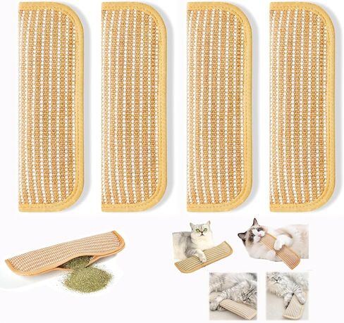 Interactive Catnip Chew Toy 2 Pack Catnip Kicker Soft Sisal Pillow for Cats with 6000mg Organic Catn IP Durable Bite Resistant Kicking Chewing Teething Scratching for Indoor Kitten and Adult Cat (2PC) in Kuwait