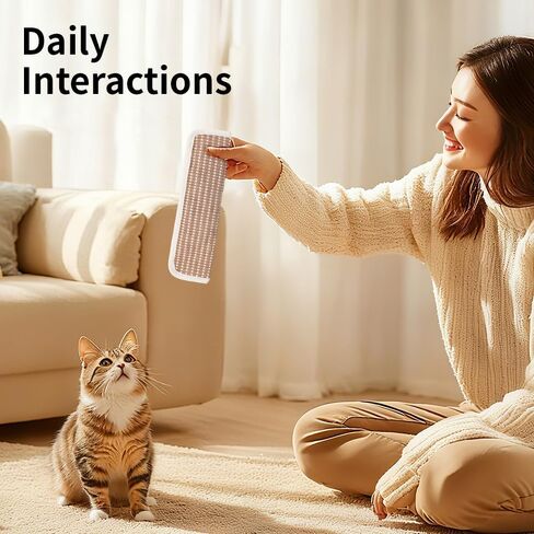 PAZ'S GIFT Cat Toy Kicky Pillow with Catnip, Interactive Indoor Scratching Design for Claw and Teeth Sharpening in Kuwait