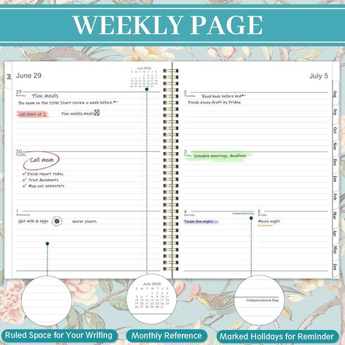 Student Planner 2025-2026 - School Planner with Stickers, July 2025 - June 2026, 8.5" x 11", 2025-2026 Student Planner/Academic Planner - Planet in Saudi Arabia