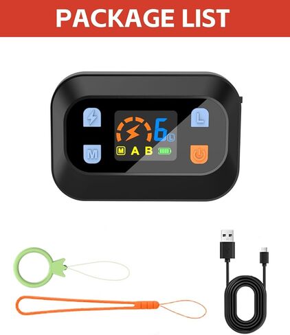 MIMOFPET Extra Outdoor Indoor Wireless Pet Barrier Transmitter for Cats Dogs, Waterproof Transmitter Only,Black in Kuwait