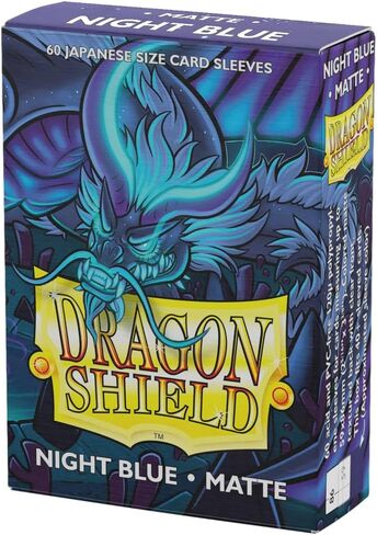 Arcane Tinman Dragon Shield Japanese Size Sleeves – Matte Petrol 60CT - Card Sleeves Smooth & Tough - Compatible with Pokemon, Yugioh, & More– TCG, OCG,ART11120 in Kuwait