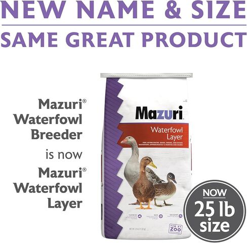 Mazuri Waterfowl Layer Food for Ducks & Geese (25 LB) in Kuwait
