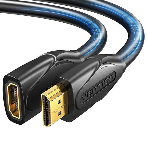 VENTION HDMI Extension Cable 4K HDMI Extender 6.6FT Male to Female Adapter Cord High Speed Compatible with Roku TV Stick PS5 PS4 Xbox Laptop PC Blu Ray Player Wii U HDTV in Saudi Arabia