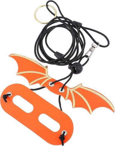 KALLORY 5pcs Adjustable Lizard Leash and Reptile Wing Harness Set, Soft Colorful Harness with Leash for Bearded Dragon and Small Pets Outdoor Walking in Kuwait