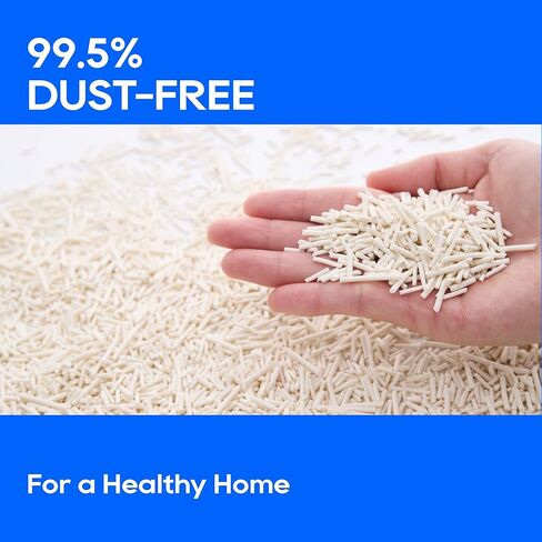 HoneyCare Tofu Cat Litter I 100% Plant-Based Pellets I Flushable & Sustainable I Low-Dust Quick Clumping Superior Odor Control, 24-lbs Value Pack (6 lbs x 4) in Kuwait