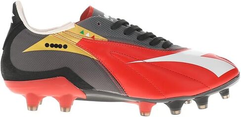 حذاء كرة القدم Diadora Maximus Veloce ITA SLX للرجال للأرضيات الصلبة - صناعة جلدية تراثية، مقاوم للماء، خفيف الوزن بشكل استثنائي، صنع في إيطاليا in Saudi Arabia