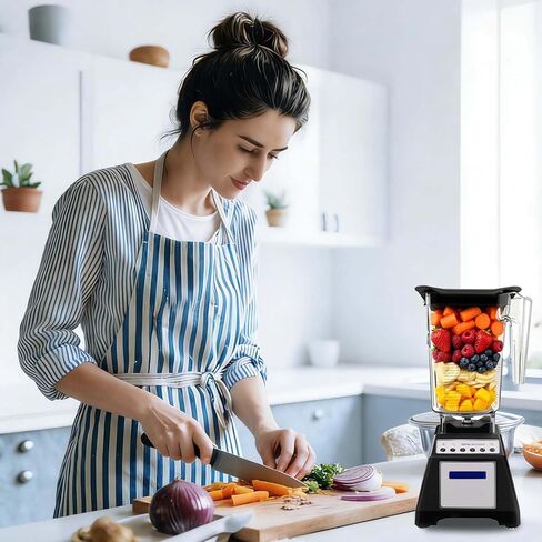 لحاوية إبريق الخلاط البديلة من Blendtec Wildside+ - متوافقة مع Classic 570، 575، Total Blender Classic؛ المصمم 625، 650، 725، 750؛ محترف 800; تجاري 825، 885 in Kuwait