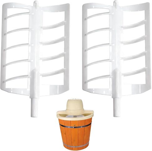 Replacement Paddle for Nostalgia Electric Ice Cream Maker，stirring paddle for Old Fashioned Soft Serve Ice Cream Machine，mixing paddle for Vintage Wooden Style Cream Machine 4 Quart in Kuwait