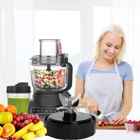 قطع غيار شفرة الخلاط SS101 متوافقة مع خلاط الطاقة Nutri Ninja Foodi SS100 SS101 SS150 SS151 SS351 SS400 SS401 TB301 TB401 CO101B CO351B CO401B، لمجموعة خلاط النينجا (7 زعانف) in Kuwait