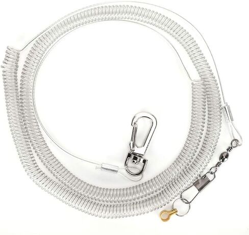 Bird Harness Leash Durable Elastic Rope for Outdoor Flying Training, Pet Supplies for Birds, 6m Stretching Length, 100% (4.5MM) in Saudi Arabia