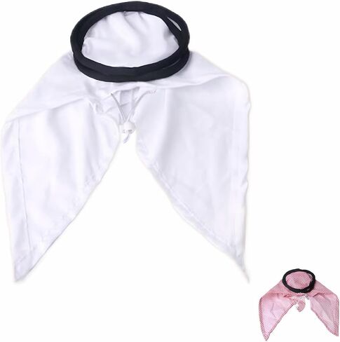 Christmas Pet Arab Hat for Cats and Small Dogs - Traditional Middle Eastern Pet Head Wrap, Funny Role Play Festival Costume Accessory (Classic White) in Kuwait