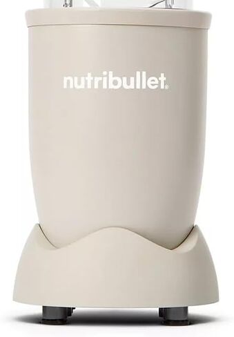 NutriBullet Pro 900W Single-Serve Blender Exclusive Bundle – Multi-Speed, Easy Clean, Ideal for Smoothies & Shakes, Durable Stainless Steel Blades, Includes 1x32oz Blender Cup & 2x24oz - Matte Sand in Kuwait