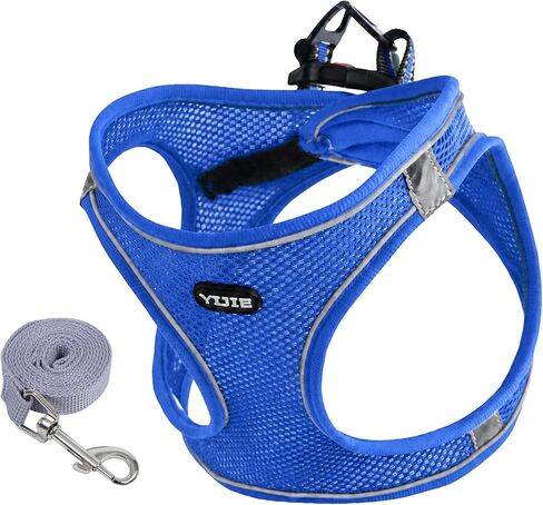 ROYPET Step-in Air Dog Harness, All Weather Mesh Step in Vest Harness for Small and Medidum Dogs and Cats, Adjustable Soft Padded Dog Vest with Easy Control Handle for Dogs Pets (Green, XS) in Kuwait
