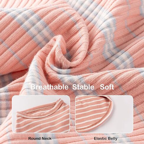 2pack الكلب قميص القطن مخطط تي شيرت بسط مريحة الحيوانات الأليفة سترة للجرو والقط سوبر لينة الكلب قمصان سترة بلا أكمام تنفس الملابس الأساسية للكلاب الصغيرة المتوسطة الكبيرة صبي فتاة in Kuwait