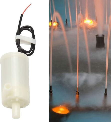 AYNEFY DC Submersible Pump,DC 3V/5V/6V Low Noise Horizontal Fountains Small Diving Amphibious Submersible Pump for Aquarium Fish Fountain Hydroponics in Kuwait
