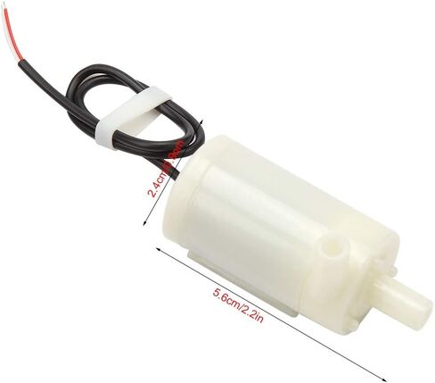 AYNEFY DC Submersible Pump,DC 3V/5V/6V Low Noise Horizontal Fountains Small Diving Amphibious Submersible Pump for Aquarium Fish Fountain Hydroponics in Kuwait