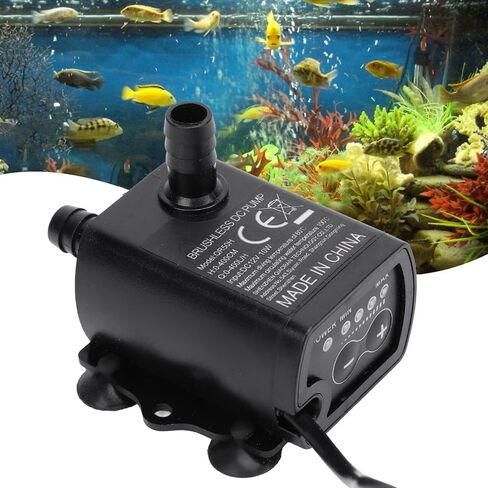 مضخة مياه غاطسة، DC 12V 10W 400L رفع QR50H نافورة مضخة غاطسة صغيرة لحوض السمك معدل قابل للتعديل، مضخة نافورة، نافورة حوض السمك in Kuwait