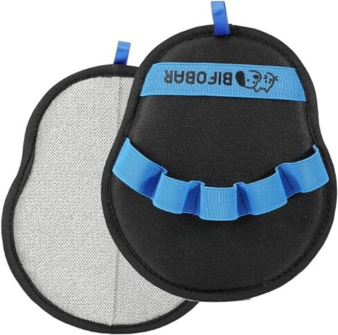 Pet Hair Removal Glove - Magic Brush Electrostatic Mitt for Dogs & Cats, Reusable Grooming Gloves - Dog Hair Remover Tool with 5-Finger Design for Couch, Carpet, Furniture in Kuwait