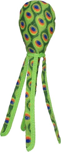 TUFFY - World's Tuffest Soft Dog Toy - Ocean- Squeakers - Multiple Layers. Made Durable, Strong & Tough. Interactive Play (Tug, Toss & Fetch). Machine Washable & Floats. (Squid Green, Large 2 Pack) in Kuwait