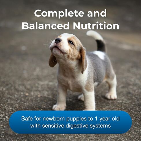 سائل Esbilac من حليب الماعز من Pet-Ag - 11 أونصة - تركيبة جاهزة للتغذية للجراء مع الفيتامينات والمعادن والمغذيات النزرة للجراء من حديثي الولادة حتى عمر ستة أسابيع - للأجهزة الهضمية الحساسة in Saudi Arabia