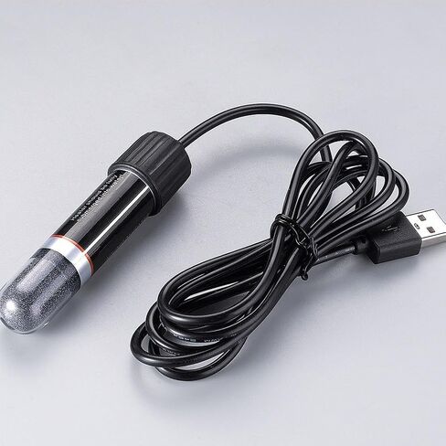 سخان حوض السمك، سخان خزان الأسماك 10 وات، سخان غاطس USB صغير، قضيب تسخين حوض السمك، قضيب تسخين خزان الأسماك 8.5 سم، 26 درجة، سخان صغير بدرجة حرارة ثابتة تلقائية in Kuwait