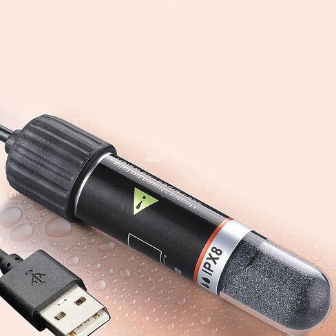 سخان حوض السمك، سخان خزان الأسماك 10 وات، سخان غاطس USB صغير، قضيب تسخين حوض السمك، قضيب تسخين خزان الأسماك 8.5 سم، 26 درجة، سخان صغير بدرجة حرارة ثابتة تلقائية in Kuwait